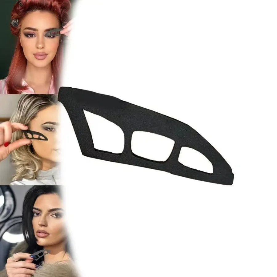 Oval Eyeshadow Stencil Tool for Beginners - Hypoallergenic Makeup Aid
