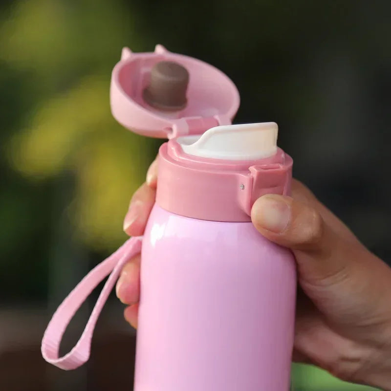 Stainless Steel Mini Thermos Cup 200ml/360ml Insulated Coffee Mug Vacuum Flask