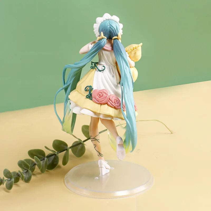 Anime Figure Fairy Mirror Car Ornament - Hatsune Miku Model Decoration Gift