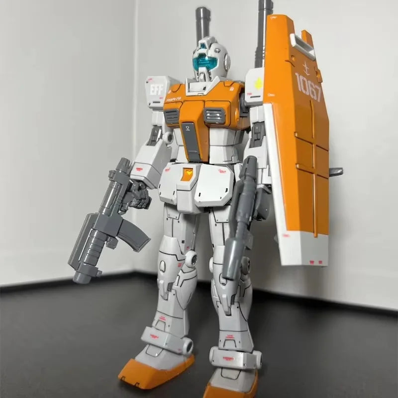 GTO Morocco GM RGM-79 Double Cannon Action Model Kit - Assembly Toy for Boys