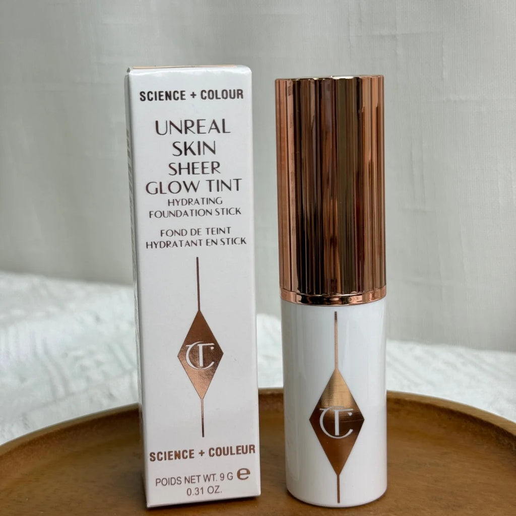 Charlotte Tilbury Makeup Highlighter Stick for Brightening & Concealing - Hydrating Lip Gloss & Mirror Shine