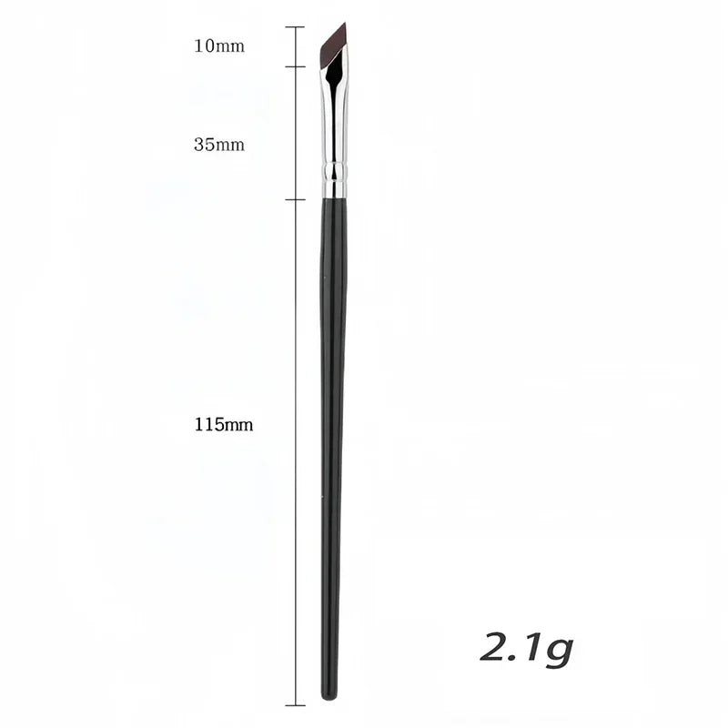Precise Fine Angle Eyeliner & Eyebrow Brush - Ultra Thin Flat Detail Tool