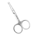 Stainless Steel Eyebrow and Nose Hair Trimmer Scissors - Safety Beauty Grooming Tool