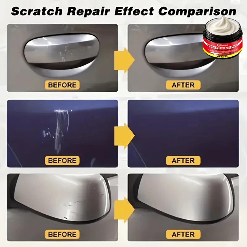 Car Scratch Repair Wax - Paint Scratch Remover & Polishing Paste for Auto Surface