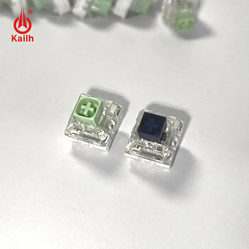 Mechanical Keyboard Switches - Kailh Box Jade Navy Clicky Tactile Switches for Gaming