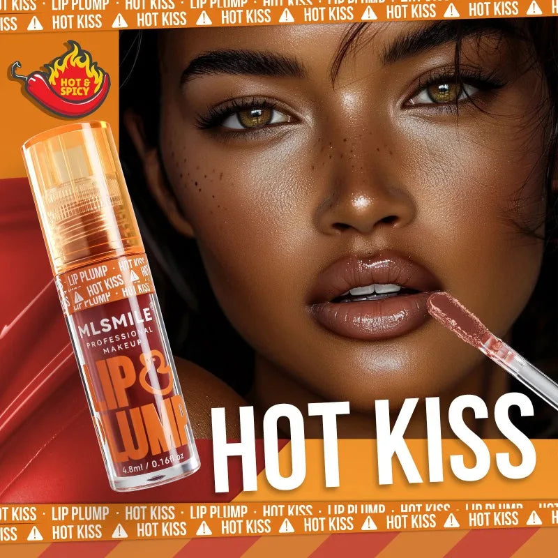 Moisturizing Lip Gloss Set with Long-Lasting Plump & Pearl Finish - Water-Based Lip Oil