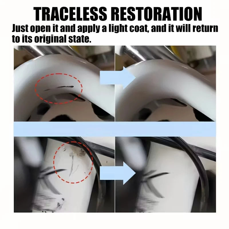 Bicycle Scratch Repair Wax - Metal, Plastic & Ceramic Surfaces, Waterproof & Long-Lasting