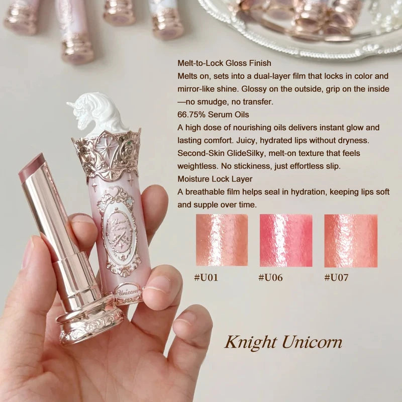Long Lasting Moisturizing Lip Gloss - No Sticky Shine, Lip Plumper