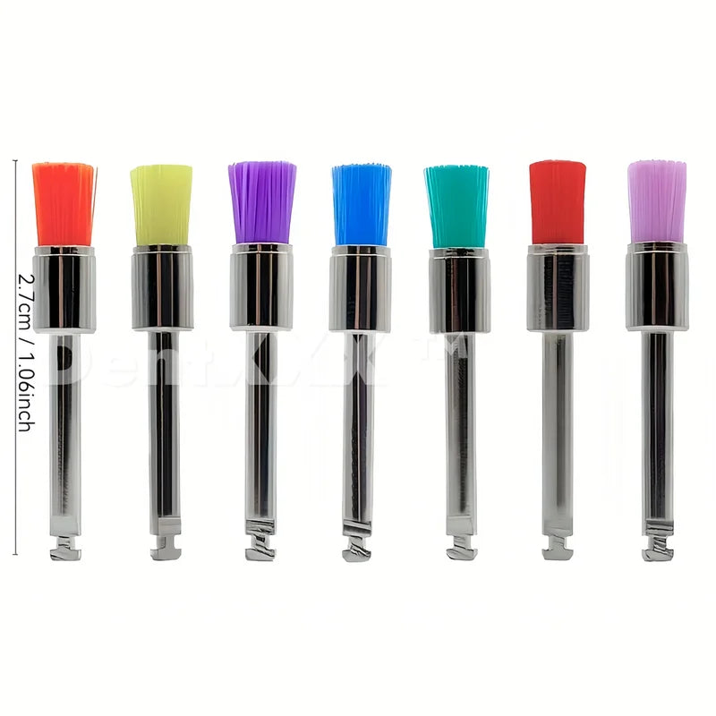 Nylon Polishing & Cleaning Brush Set - 50/100 Pcs, 2.35mm Shank