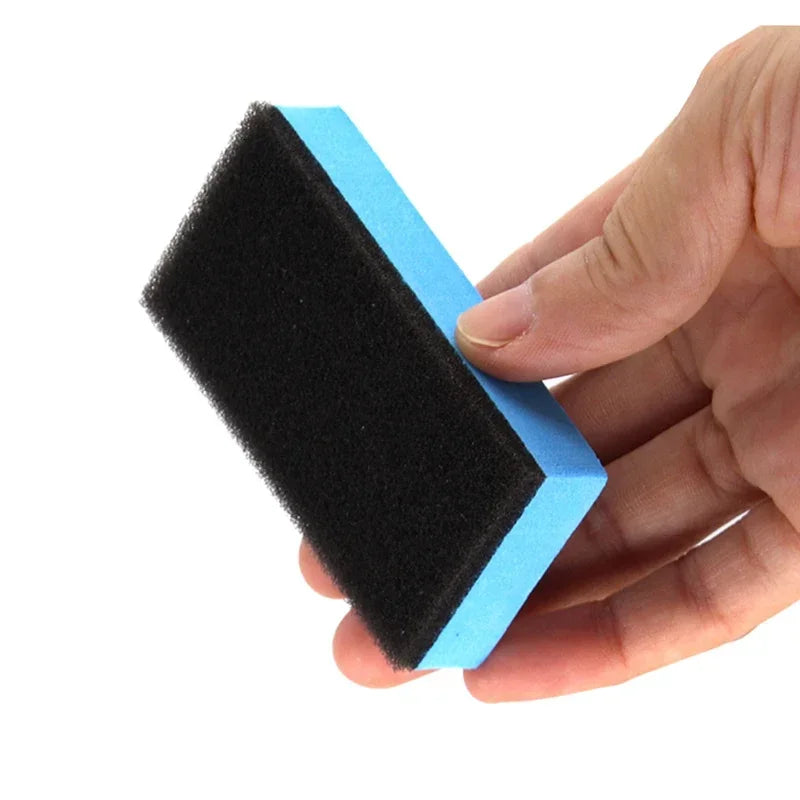 Car Ceramic Coating Sponge Applicator Set for Auto Detailing Nano Wax Pads Polishing Cloths