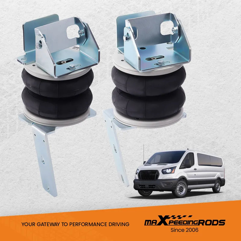 Air Suspension Kit for Ford Transit 2001-2022 with 12V Compressor 4000kg Load
