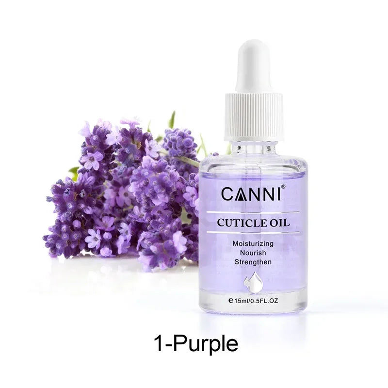 Cuticle Oil Nourishing Softener with Natural Oils - 15ml, Multiple Flavors