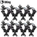 Heavy Duty Stage Lighting Clamps 8-Pack for DJ and Par Lights - Black