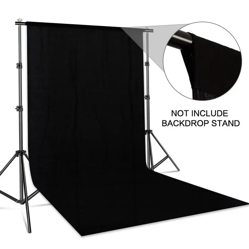 Green Blue White Black Photography Backdrop Cloth for Studio & Streaming