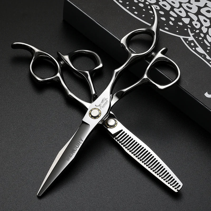 Professional Hairdresser Scissors 6 Inch Hair Cutting Shears for Stylists