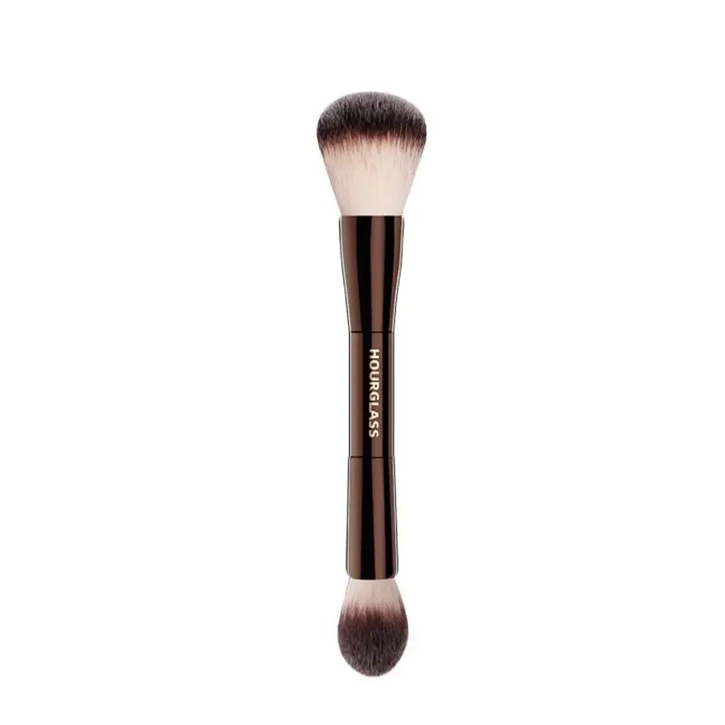 Makeup Brush No.17 Lighting Edit Double-Head Face Brush Soft Fiber Highlight Tool