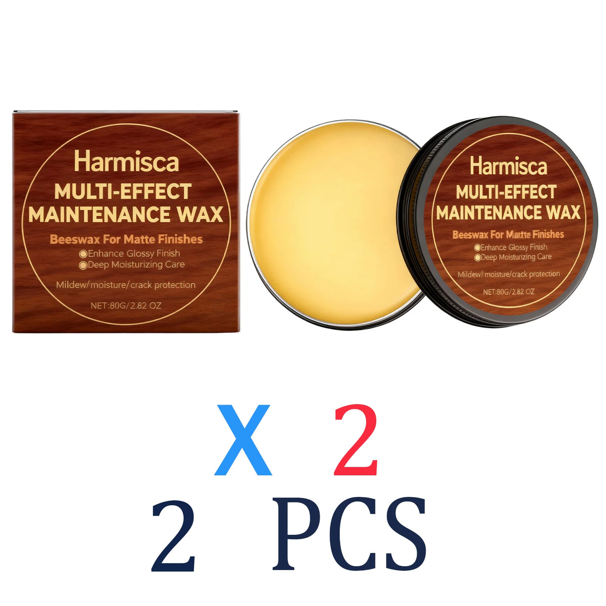 Universal Guitar Polish Wax 80g Wood Nourishing & Protective Coating for All Instruments