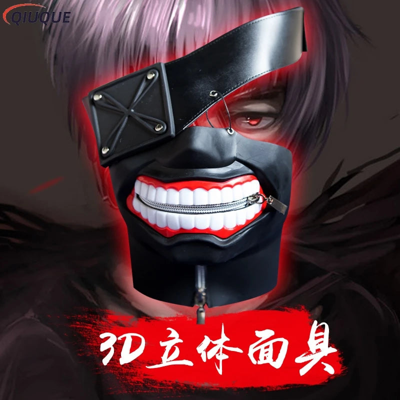Anime Cosplay Mask for Men Women Halloween Party 3D Costume Accessories