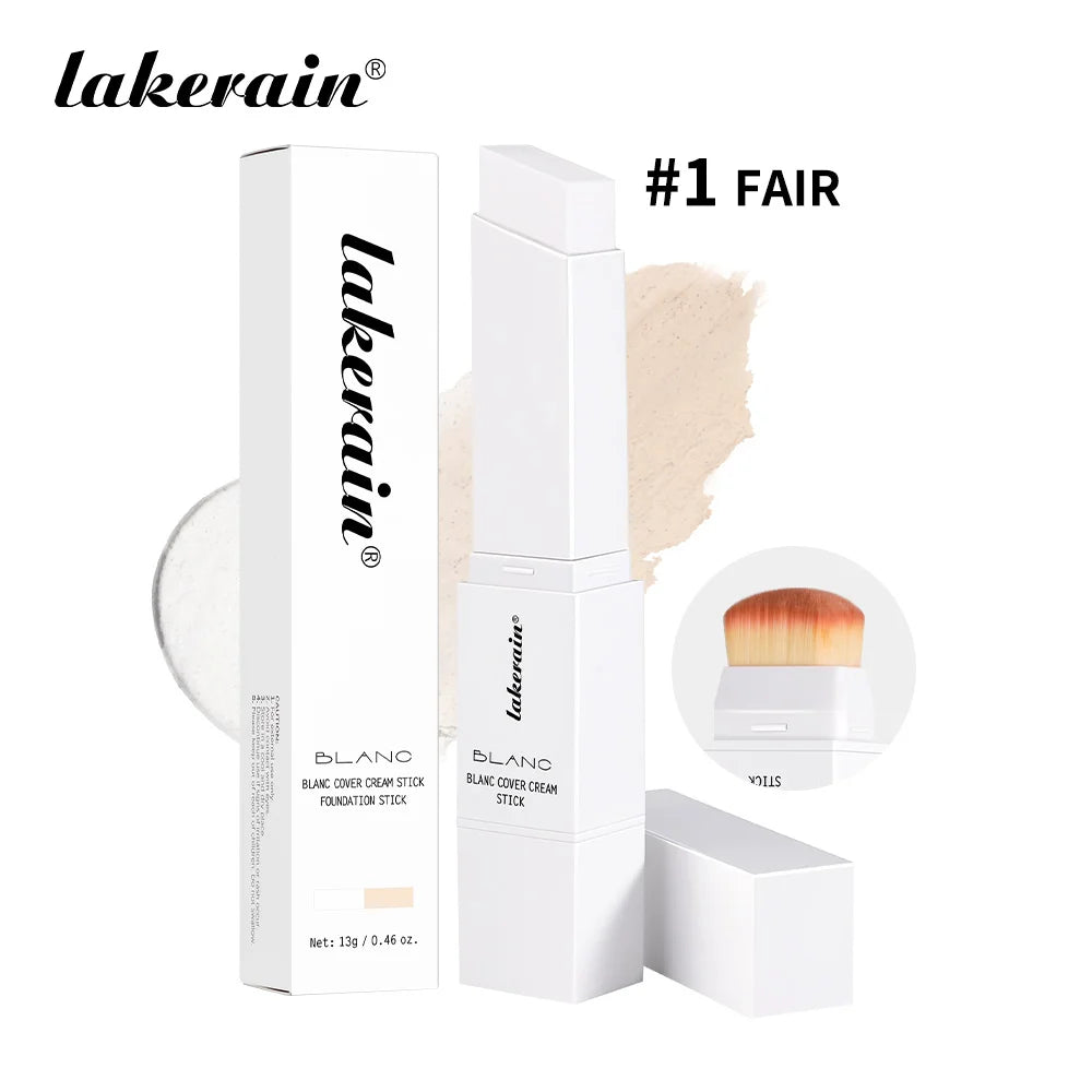 Color-Changing Foundation Stick High Coverage Concealer for Natural Look