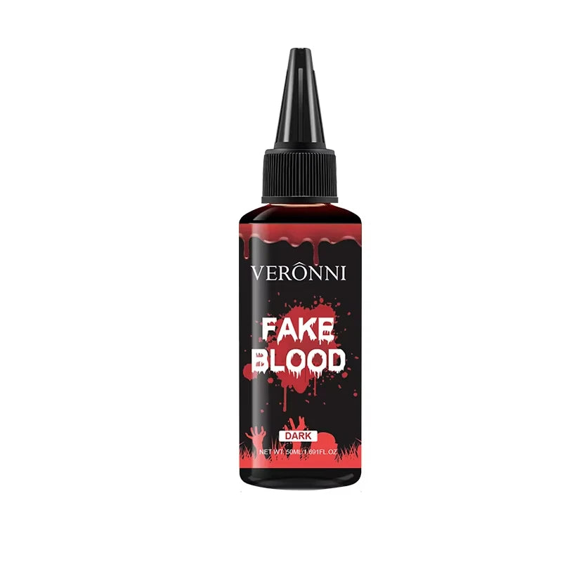 Halloween Fake Blood Spray for Role-Playing Costumes - Washable, Realistic Effect Drops