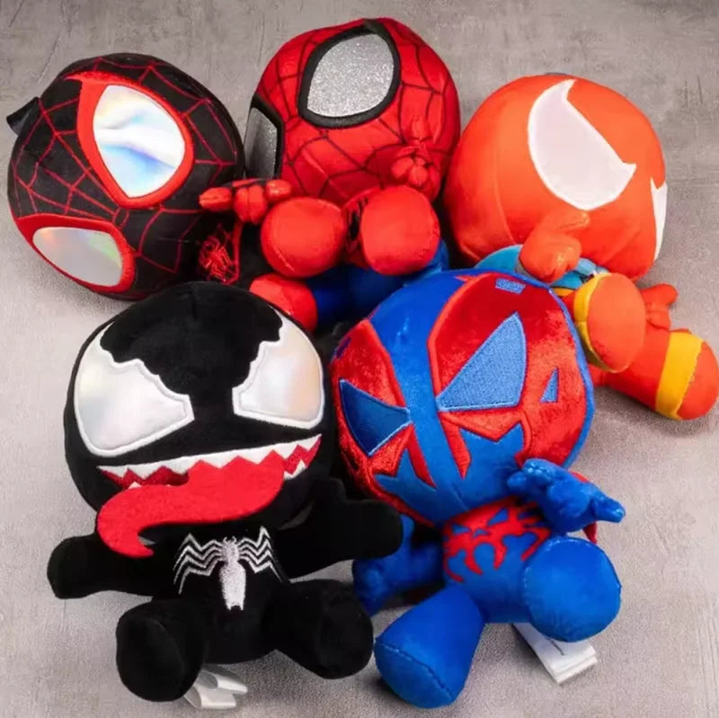 Anime Plush Blind Box Figurines Backpack Pendants - Spider Man Series Gift for Boys