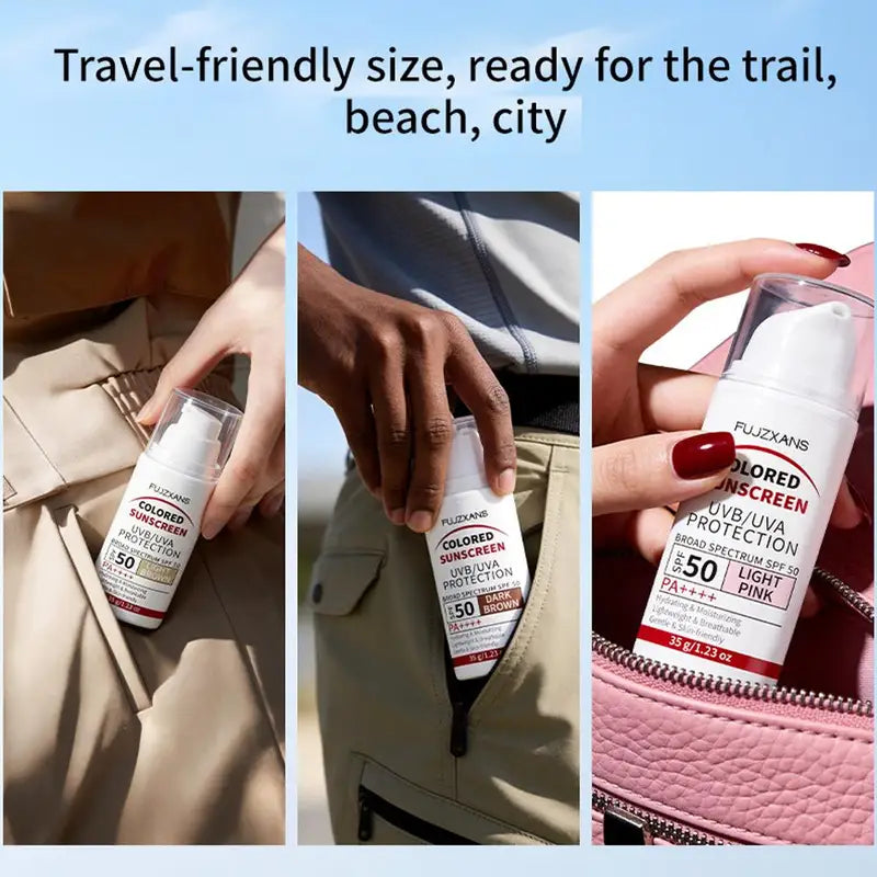Broad Spectrum SPF 50 Tinted Sunscreen with Hydrating & Skin-Friendly Formula