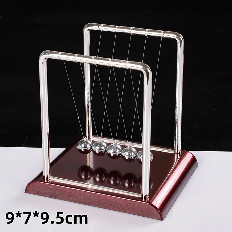 Kinetic Perpetual Motion Newton Pendulum Desk Toy - Home Decor & Science Gift