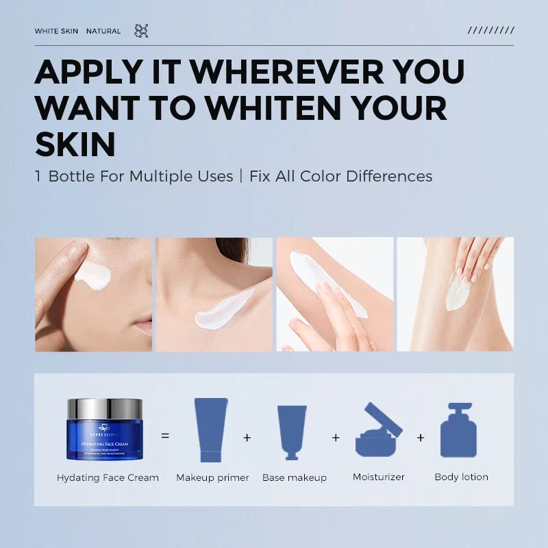 Hydrating Niacinamide Face Cream - Brightening, Long-Lasting Moisturizer