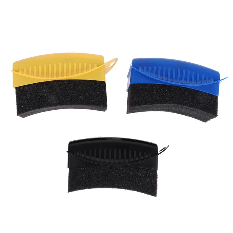 Car Wheel Polishing Waxing Sponge Brush with Cover for Tire Cleaning and Detailing