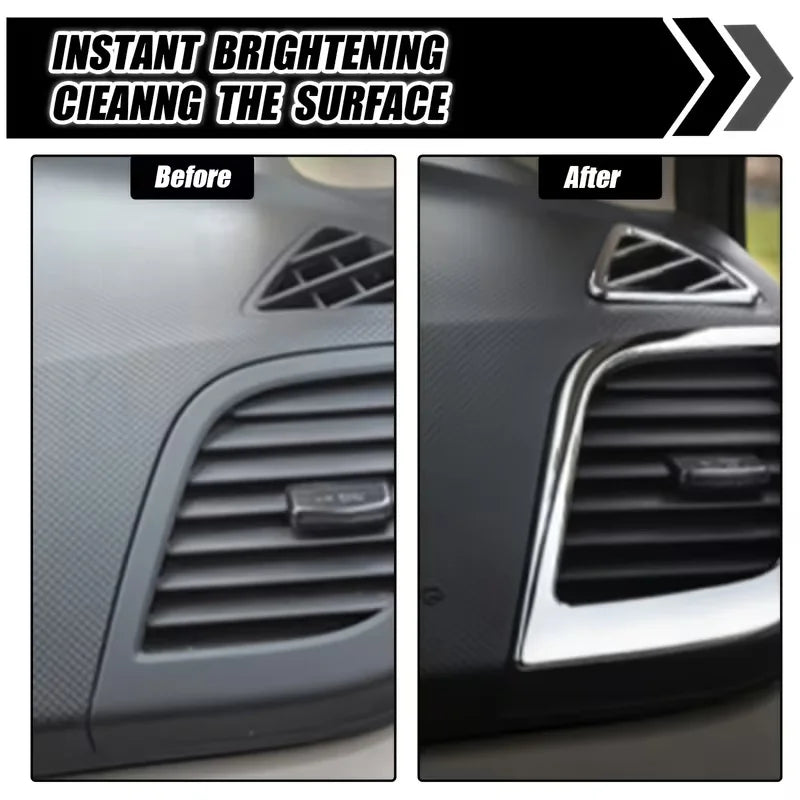 Car Plastic Leather Interior Refurbish Wax - UV & Anti-Aging Protectant