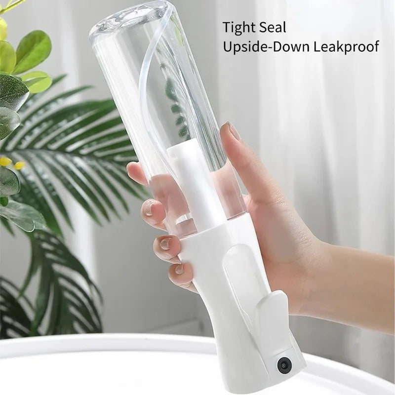 High Pressure Mist Spray Bottle - Refillable Plastic Hair and Garden Disinfectant 200/300/500ML