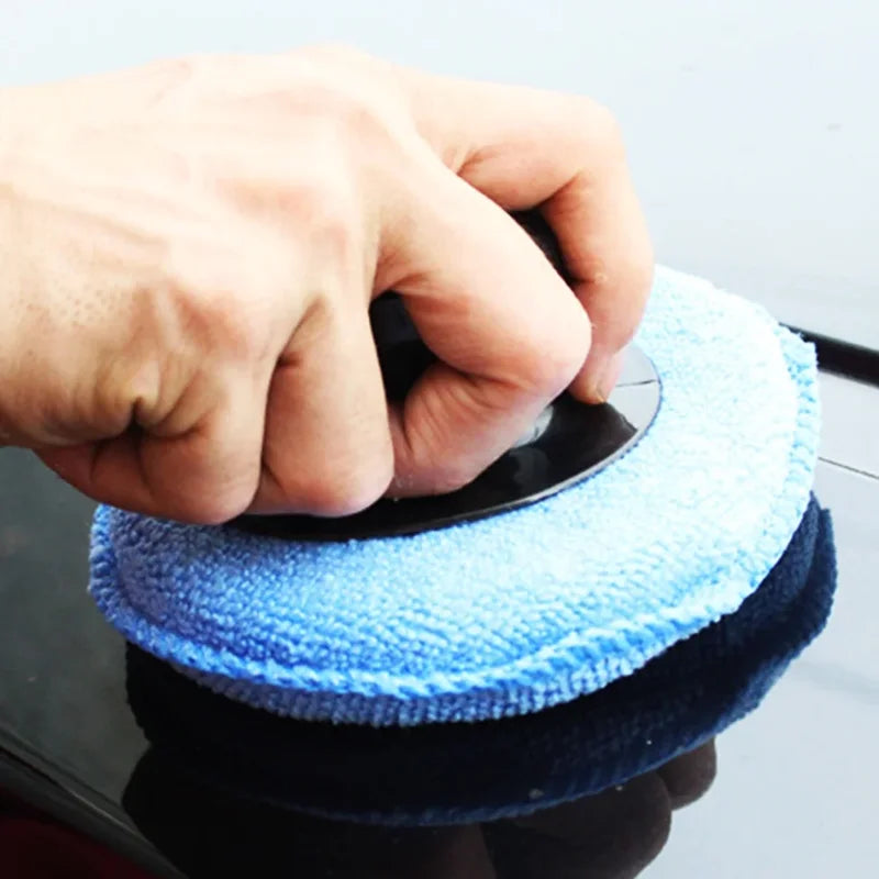 10 Pack Car Waxing Polish Sponges 5 Inch Microfiber Foam Pads for Detailing