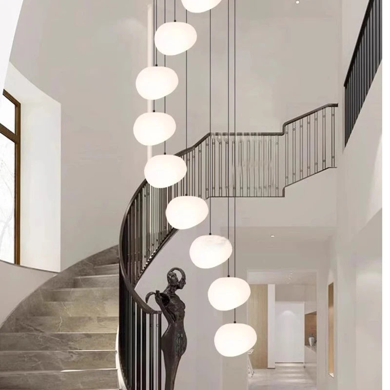 Modern Indoor Ceiling Chandelier for Dining Room Living Room Adjustable LED Lighting
