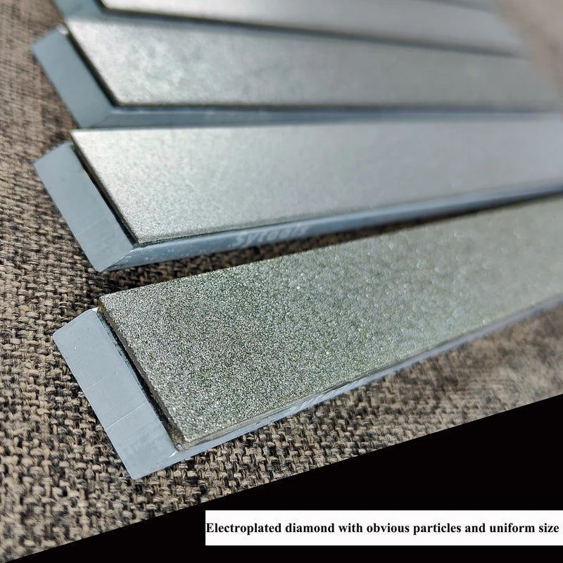 Knife Sharpening Stones Set with Diamond Abrasives for Kitchen & Professional Use