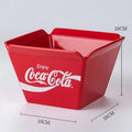 Large Capacity Ceramic Bowl for Microwave Popcorn Salad & Dessert - Food Safe