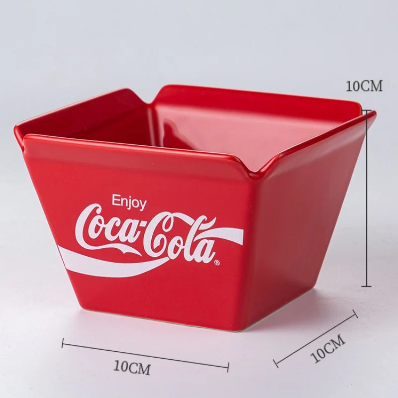 Large Capacity Ceramic Bowl for Microwave Popcorn Salad & Dessert - Food Safe