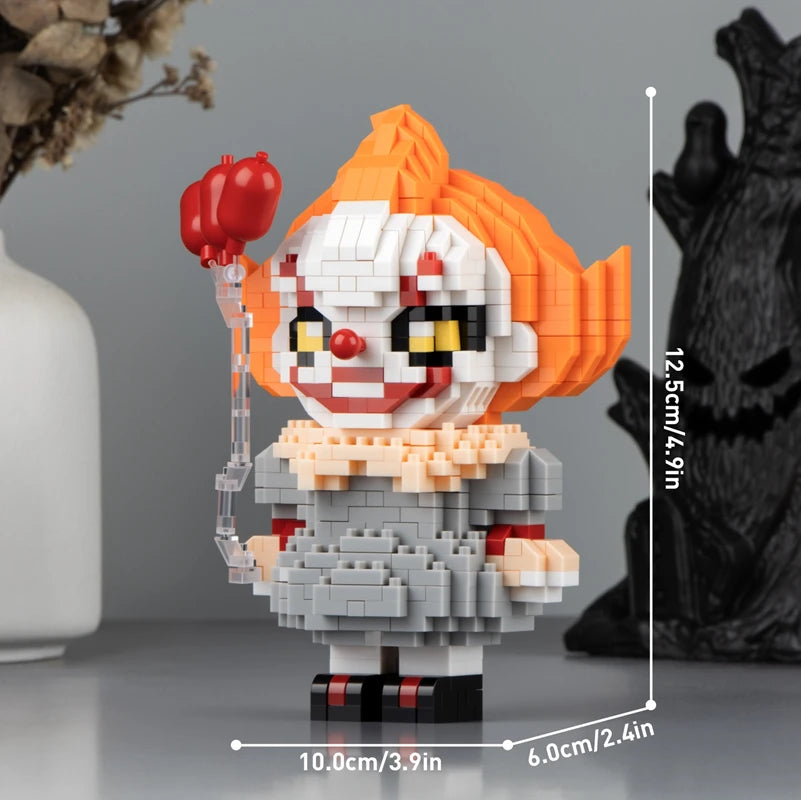 Halloween Building Blocks Set - Creative Horror Scenes for Kids & Adults