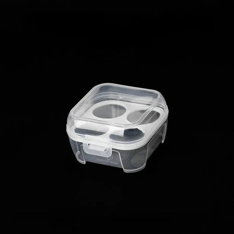 Portable Plastic Egg Storage Box Shockproof Travel Organizer for Household, Camping & Outdoor Use