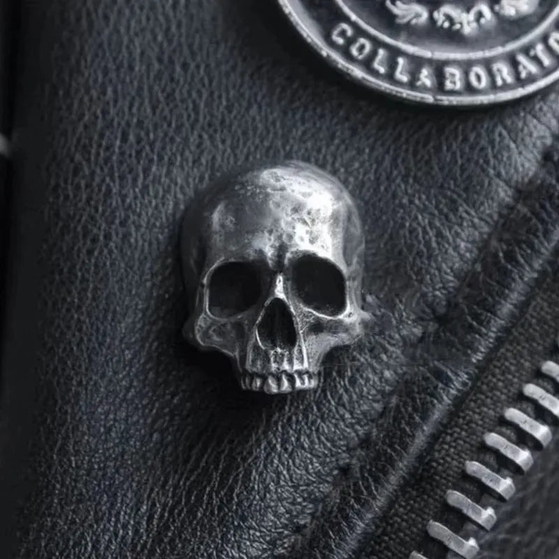 Halloween Skeleton Skull Pin Gothic Brooch Jewelry Accessory Gift