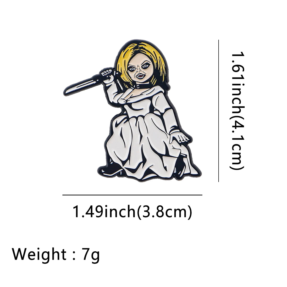 Halloween Horror Enamel Lapel Pins for Backpack, Brooch, Badge, Jewelry Gift