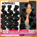 Virgin Remy Brazilian Hair Bundles - Body Wave Human Hair Extensions 28-30 Inch