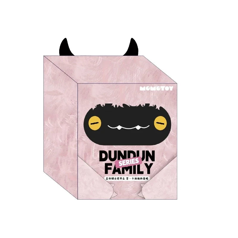 Dundun Monster Family Plush Keychain Blind Box - Random Trendy Toy Gift