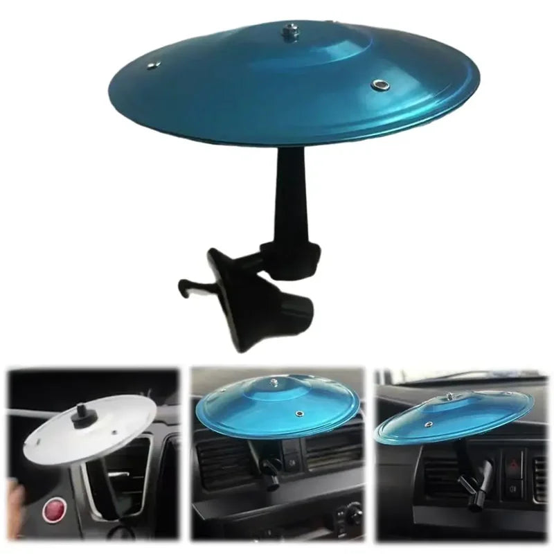Car Vent Cymbal Drumming Toy - Universal Mini Percussion Accessory for Automotive Interior