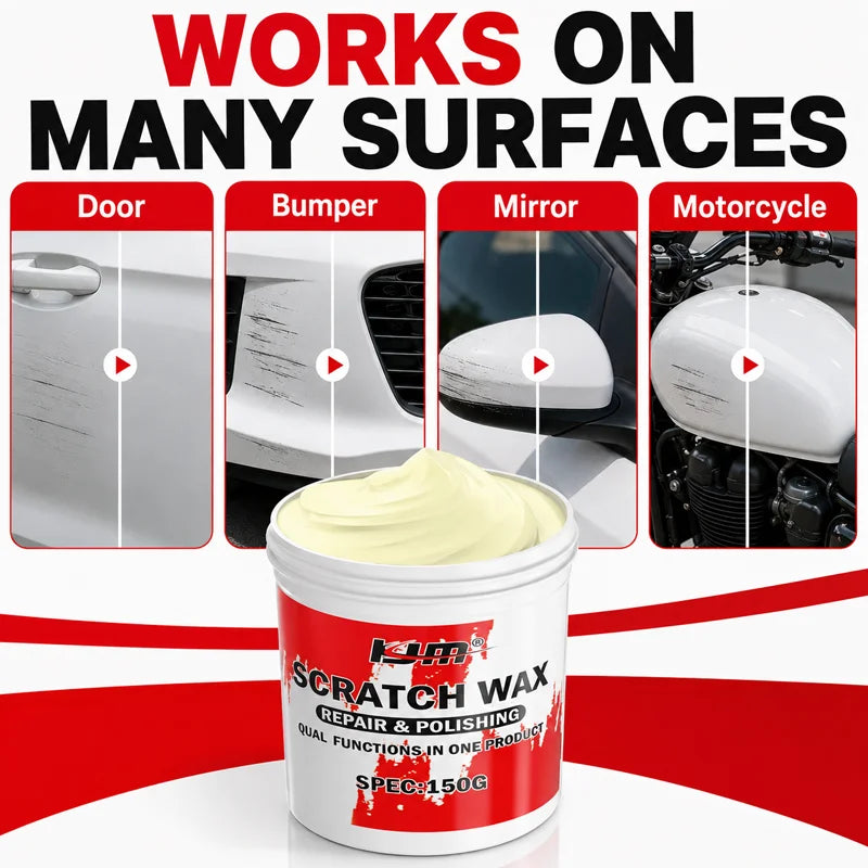 150G Auto Body Scratch Remover Car Paint Repair Wax Polishing Paste Gloss Restorer