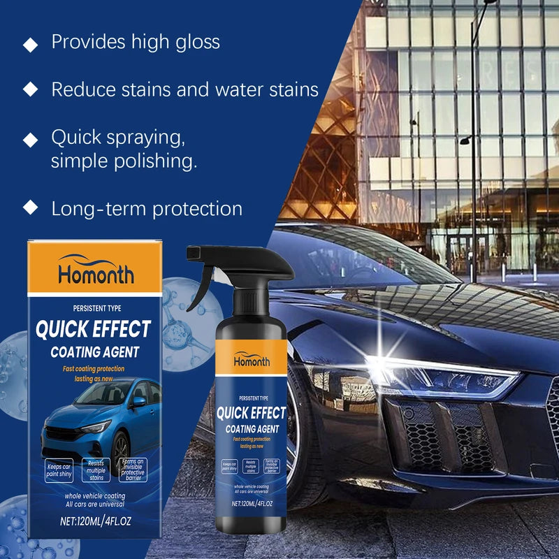 Car Coating Spray Hydrophobic Protection for All Vehicle Types - 120ml