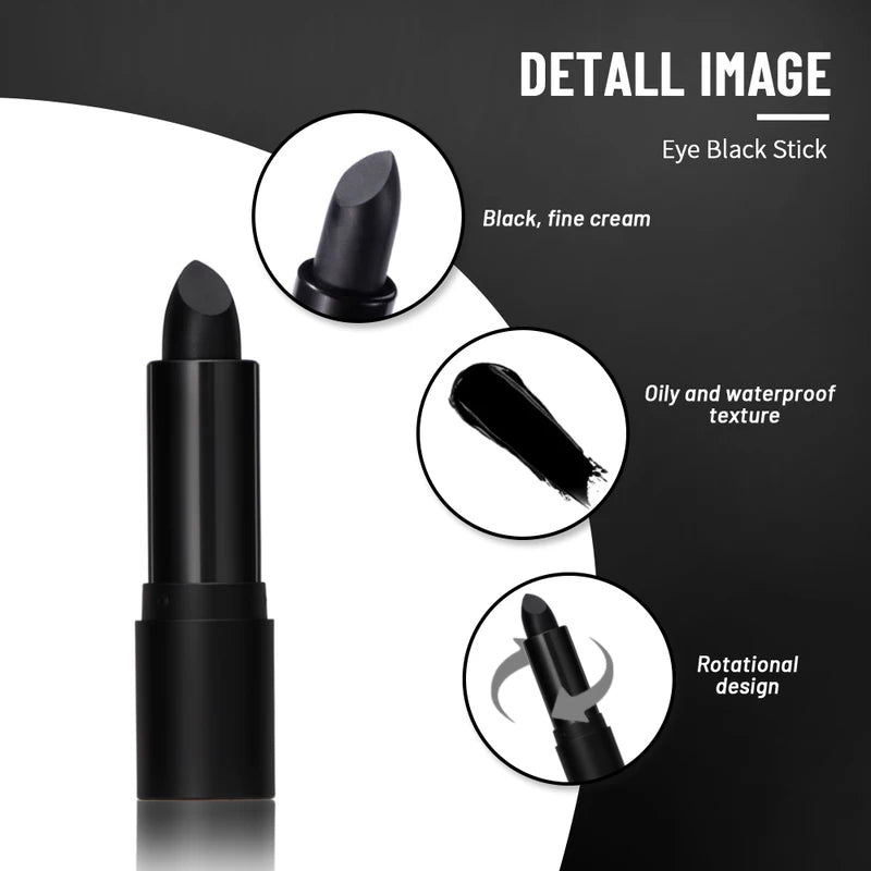 Camouflage Eye Black Stick Face Paint for Football Baseball Softball - Sports Face Makeup