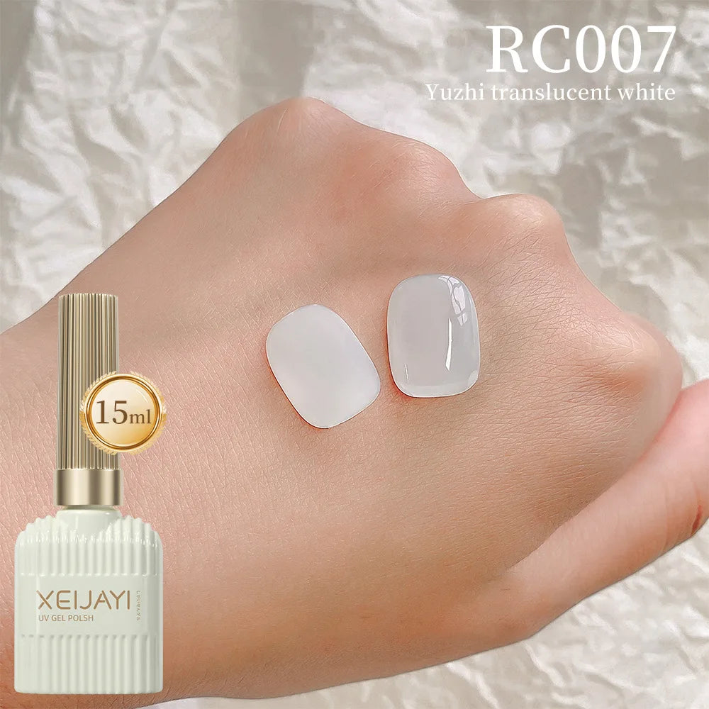 15ml Gel Nail Polish Set - Hybrid Semi-Permanent UV/LED Soak Off Varnish