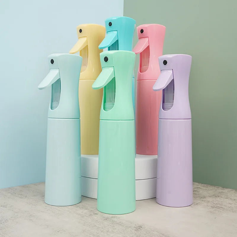 Refillable Water Spray Bottle with Continuous Mist for Plants and Hair Styling