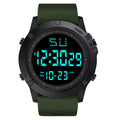 Men's Multifunction Sports Digital Watch Waterproof LED Military Style