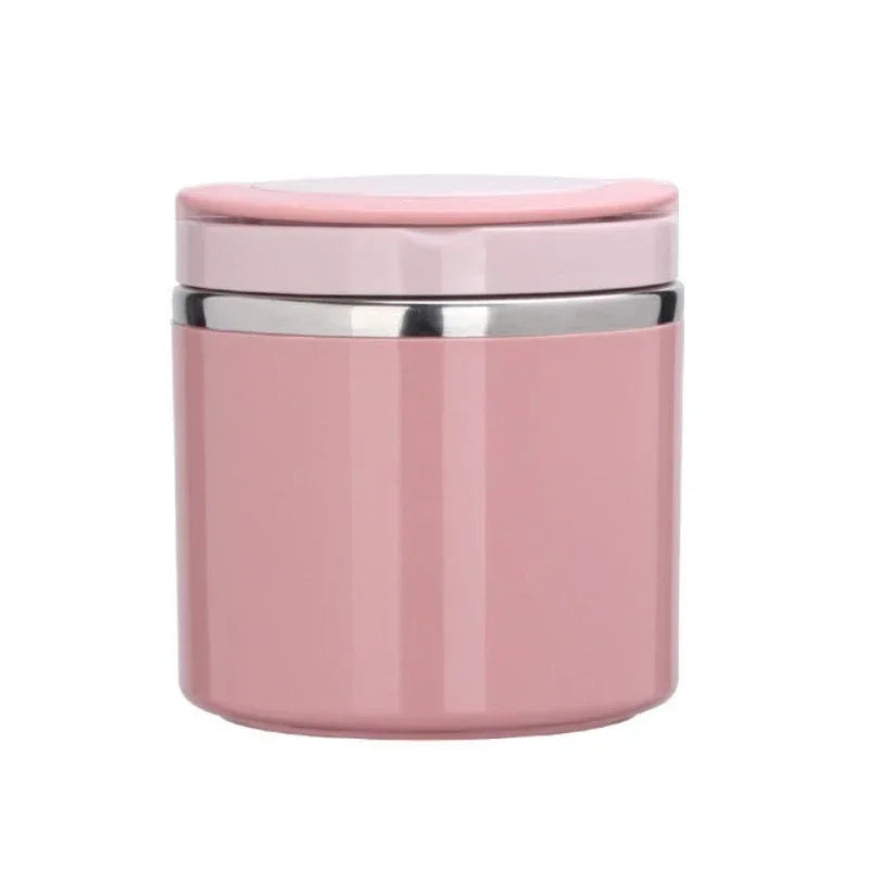 Insulated Food Jar Stainless Steel Thermos Lunch Box for Hot Food & Soup